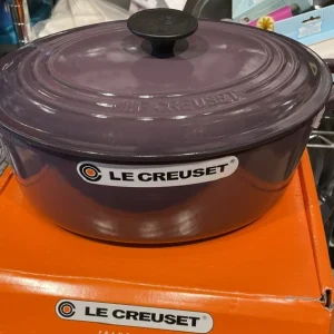 Le Creuset oval lilla